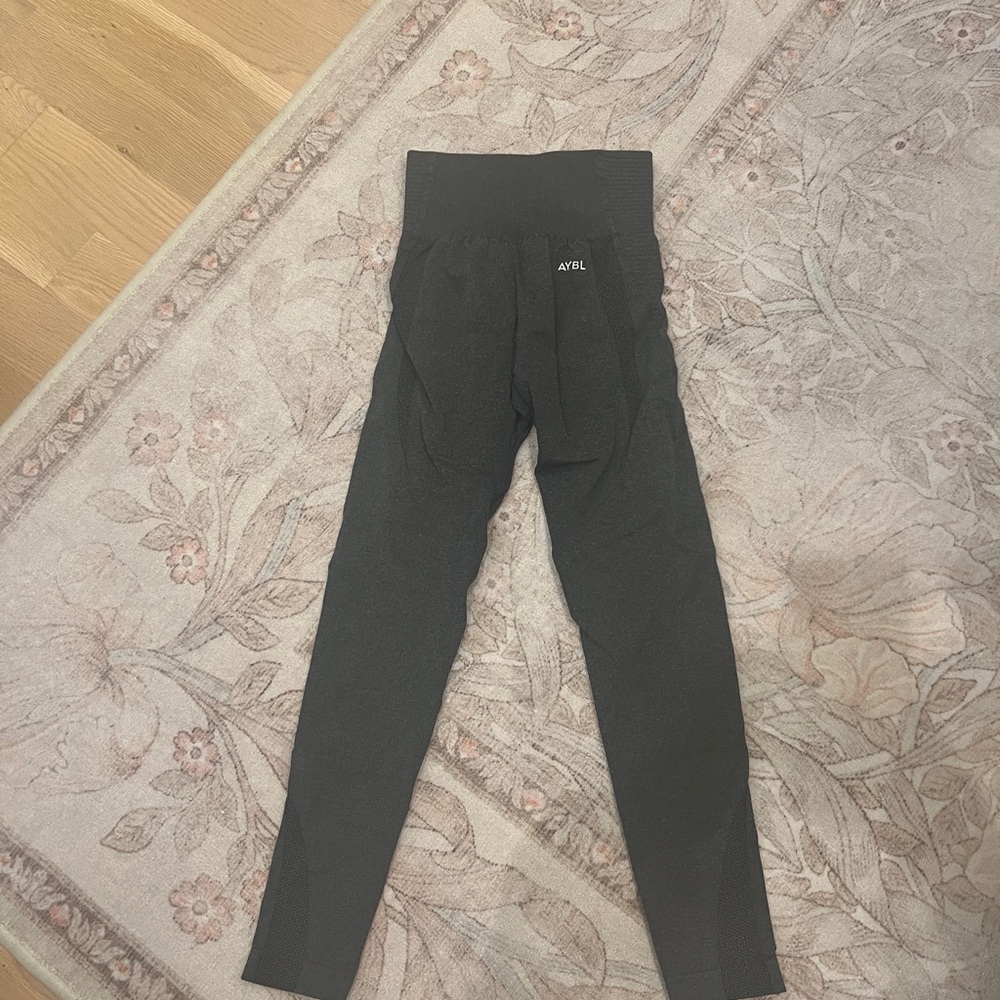 AYBL Speckled Black Leggings